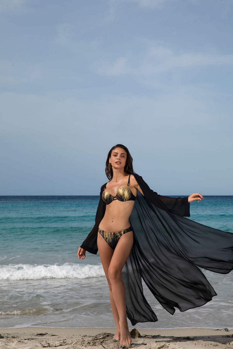 LISE CHARMEL - Lise Charmel Feuille D'Or Push-Up Bikini Set